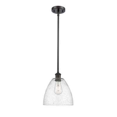 Luminaire suspendu en dome à 1 lumière