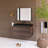 Madesyn 35.43'' Single Bathroom Vanity with Resin Top-120729267