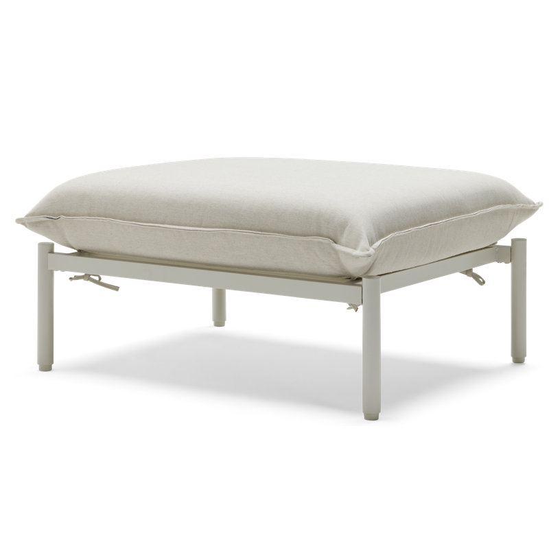 Outdoor Ottoman, Putty