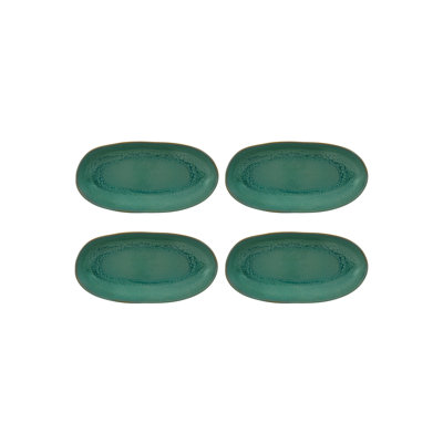 Gemstone Jade Stoneware Platter
