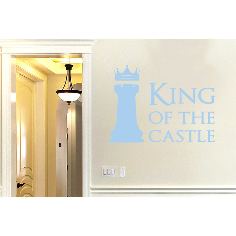 Wall Decal, Light Blue, Medium