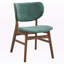 Ensemble de 2 chaises d'appoint Indrit Green-1862073562