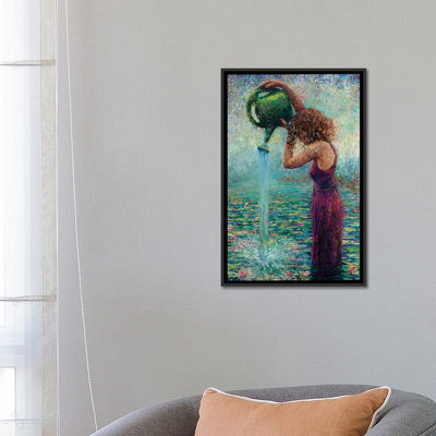 " Thirsty Water Lilies " by Iris Scott Oil