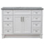 Ensemble de meuble-lavabo simple 49 po Abdijabar-1947954164