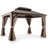 Lausaint Home 12 Ft. W x 10 Ft. D Metal Patio Gazebo-87776647