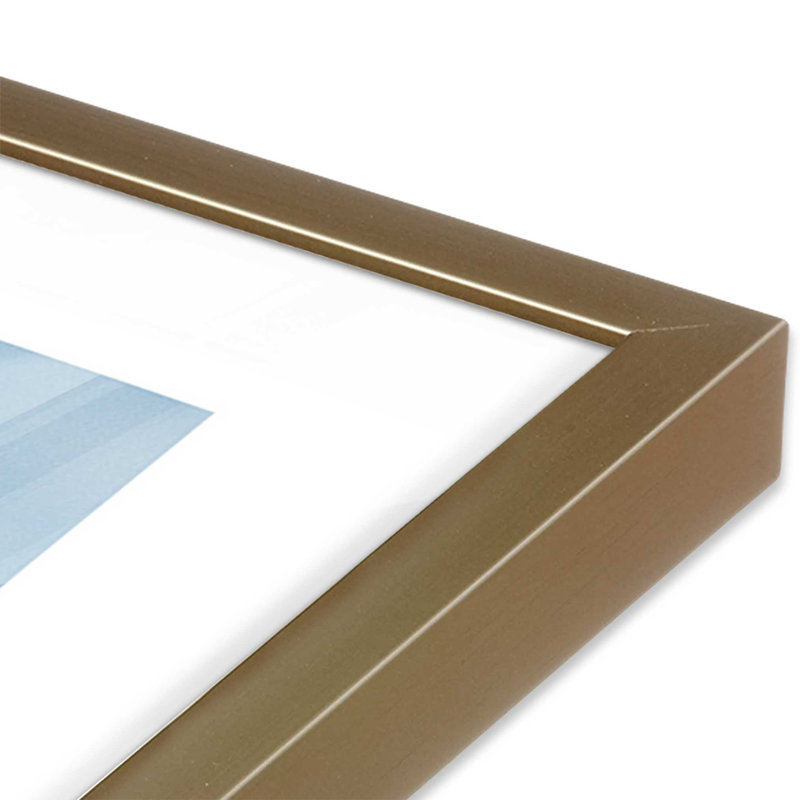 Direction to Daydreams, reproduction d'art, Cadre de coin ouvert en or brossé, H 19,25 po x l 25,25 po