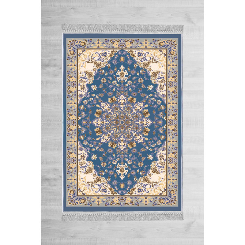 Luxurious Non-Slip Woven Carpet, 100% Velvet Fabric, 31.5 x 47.2 inches | Antibacterial, 13.5 mm Total Height, Machine Washable | Ideal for Living Room, Bedroom & Home Decor, Soft & Durable Design