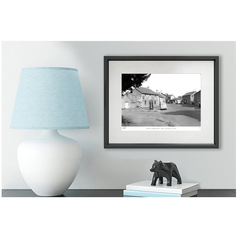 West Harptree, The Village C1955 - Single Picture Frame Print, 28cm H X 36cm W x 2cm D