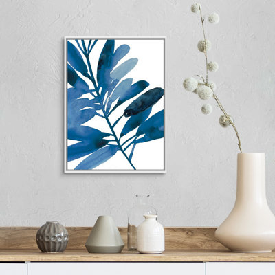 "Sapphire tiges III" par Asia Jensen, reproduction d’art sur toile