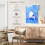 Chaise bleue Gillard-108617535