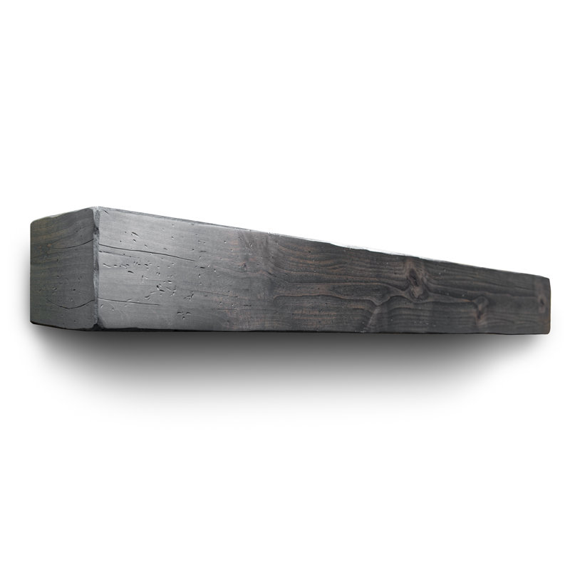 Durango Fireplace Mantel, 72", Gray