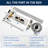 Deck Mount Roman Tub Faucet Set Waterfall High Flow Bathtub Faucets-109575952