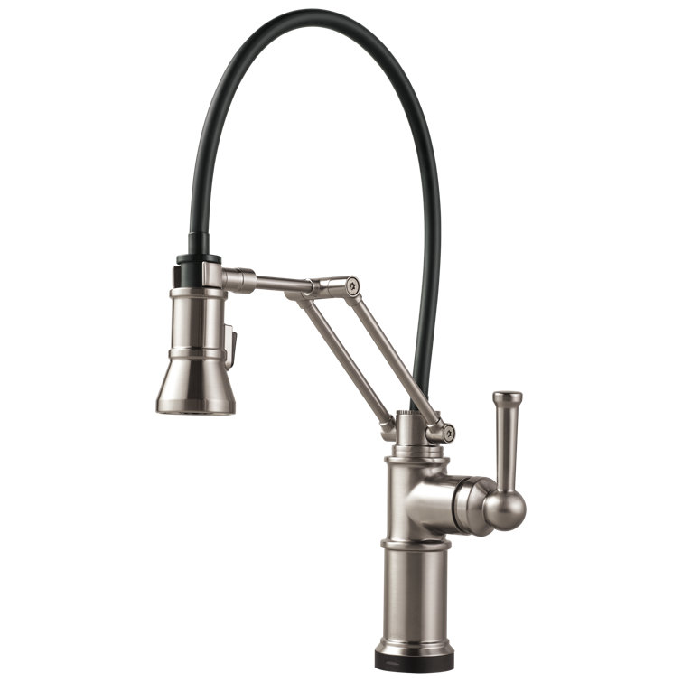 Artesso® Single Handle Articulating Kitchen Faucet with SmartTouch® Technology