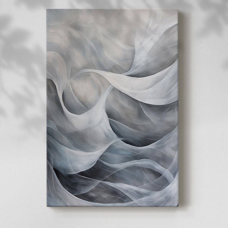 Série ABSTRACT CDL XXIV - Toile tendue avec châssis de qualité supérieure - Prêt à être accroché, H 27 po x l 18 po