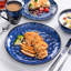 32 Pieces Dinnerware Set, Blue Set, Dinner Plate, Dessert Plate, Bowl And Mug Set For 8 Person, Poreclain Dinnerware-1511935923