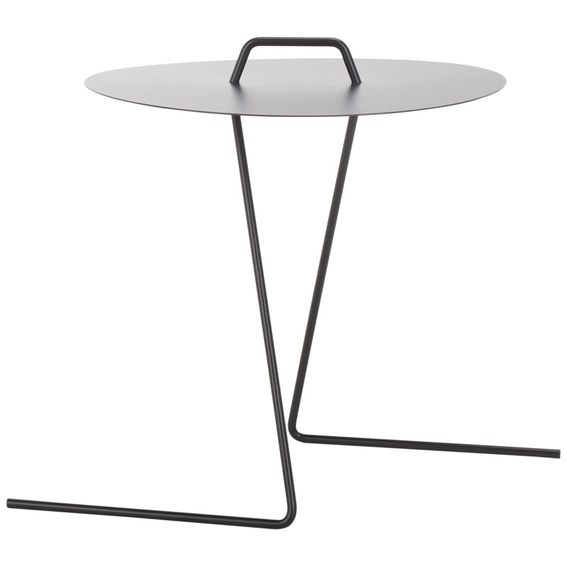 Edmay Iron Top End Table