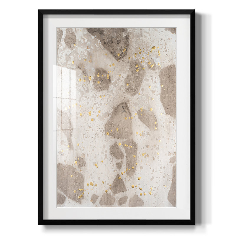 Chordata I -Framed Print, 25.5" H x 17.5" W, Black