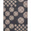Polka Dots Area Rug in Dark Gray/Beige
