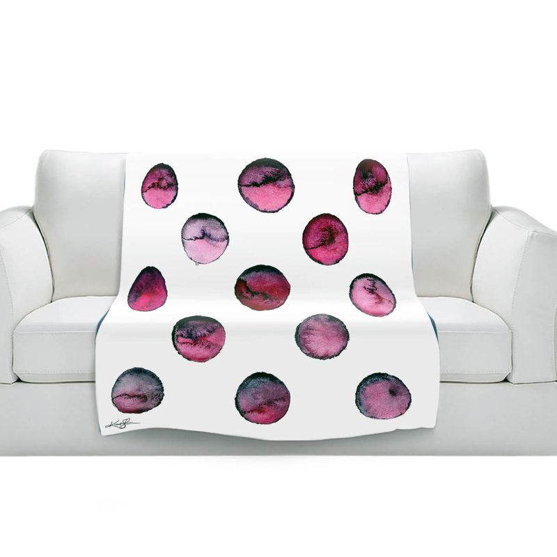Couverture sherpa à 4 doux circle joy, l 51 po x L 60 po