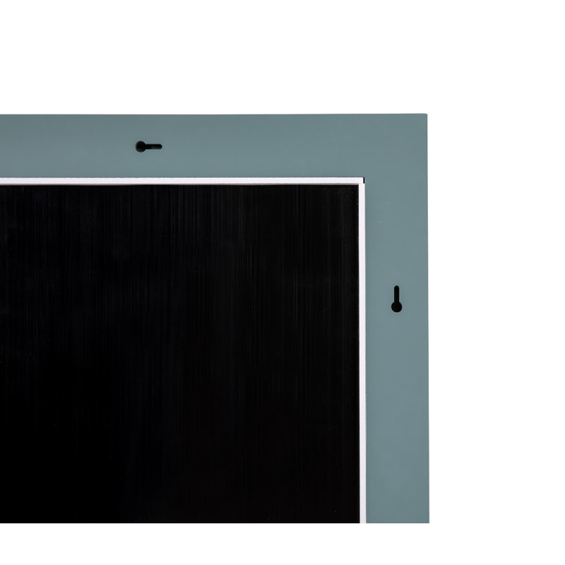 Miroir mural Kamien, 40 po x 40 po, Vert clair