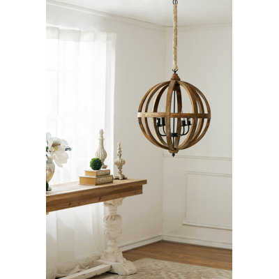 Lustre tambour 4 lumières Burstyn