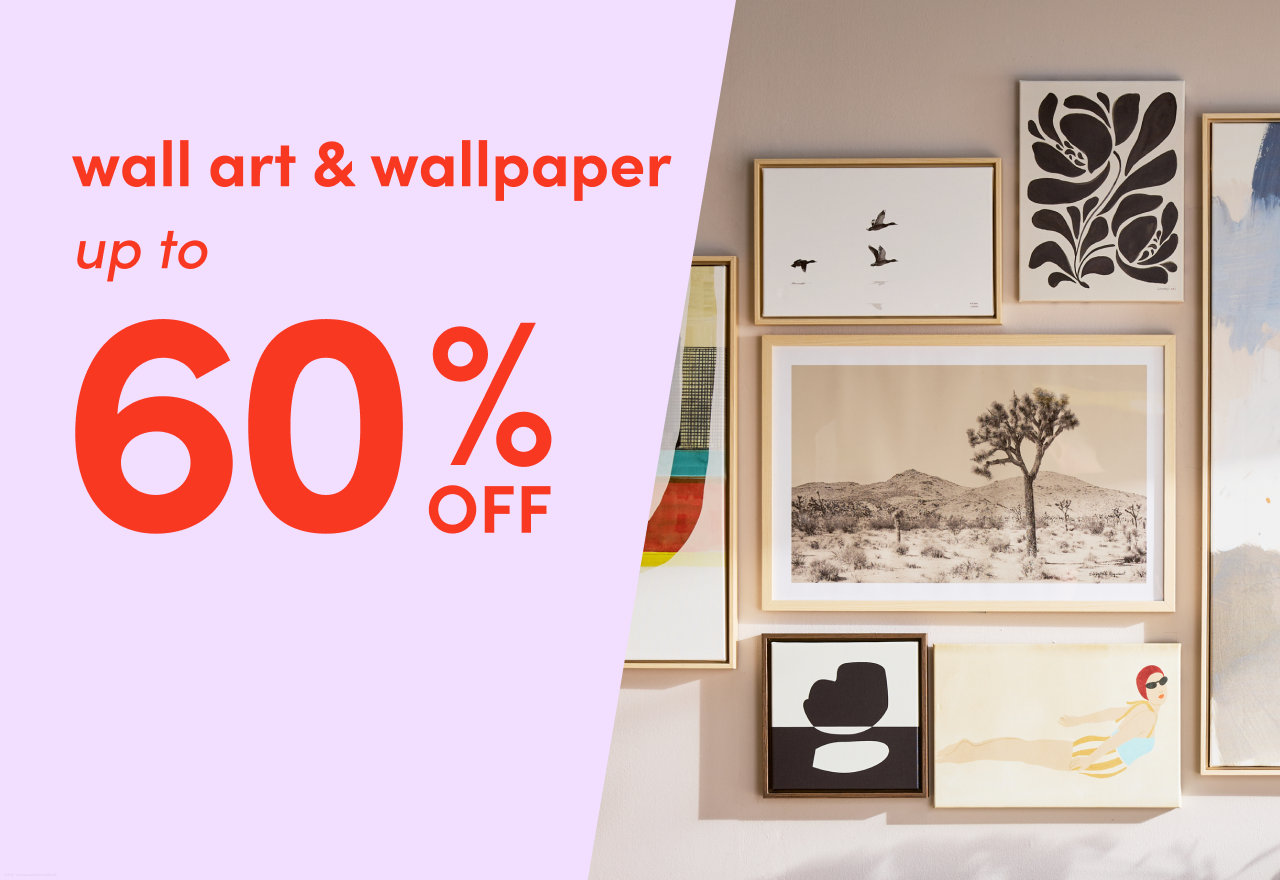 wall art & wallpaper clearance