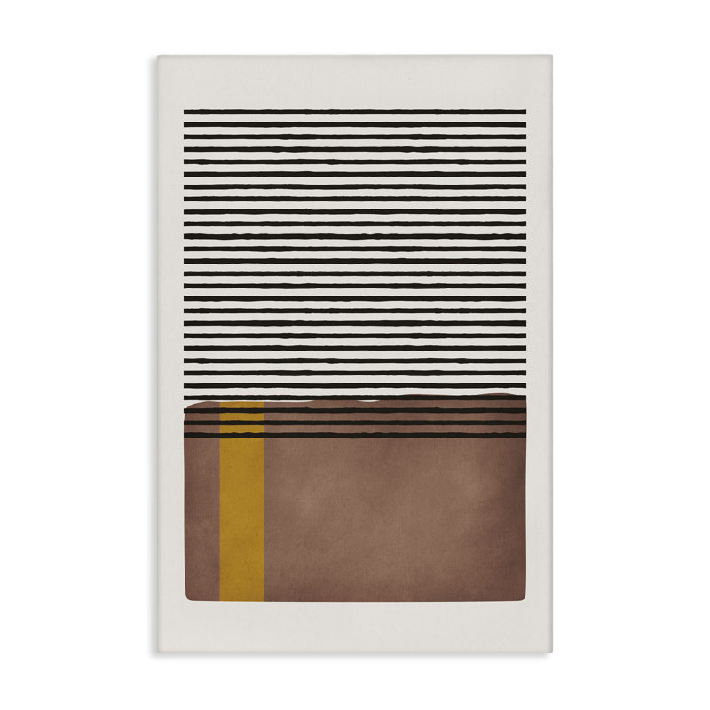 «Cosby Street Abstraction Canvas» par JJ Design House, LLC., H 30 po x l 20 po