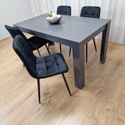 Mikayil 4 - Person Dining Set