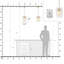 Luminaire suspendu en verre soufflé à la main à 1 lumière Kethe 