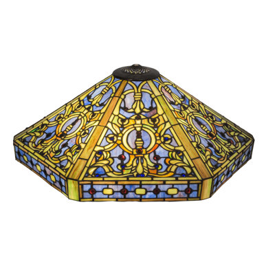 Meyda Tiffany & Stained Glass 10.75'' H Glass Empire Lamp Shade