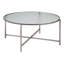 Table basse Vetro - argent