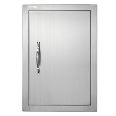 BBQ Access Door, 16W x 22H Inch Single Outdoor Kitchen Door