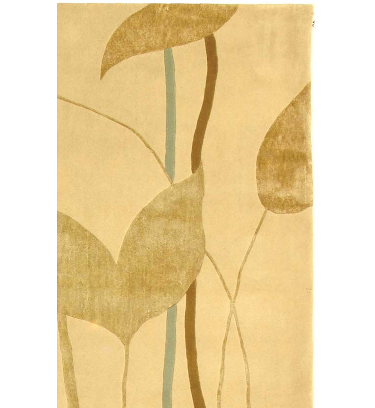 Wool Floral Indoor Rug