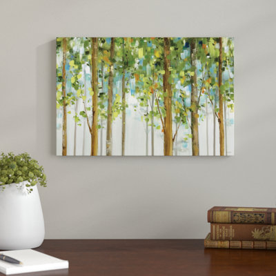 " Forest Study I Crop " by Lisa Audit