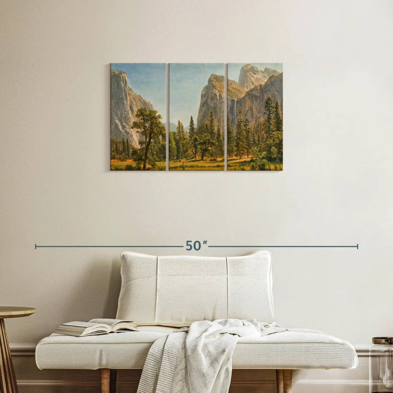 Alvord Bridal Veil Falls Yosemite Valley CA, 20" H x 33" W