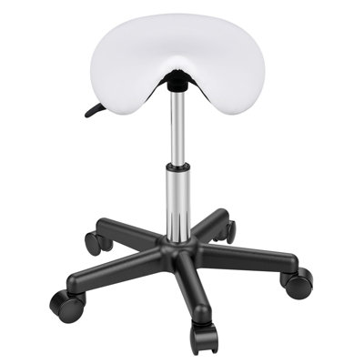 Adjustable Height Lab Stool Wheels