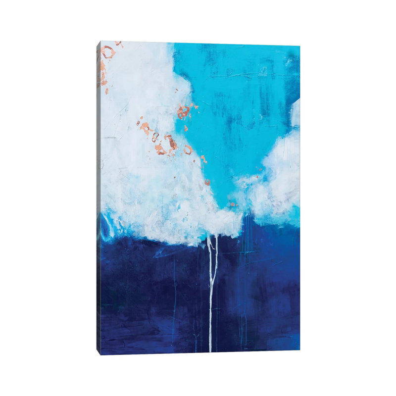 Dark And Stormy Daniels by Julie Ahmad - Wrapped Canvas Gallery-Wrapped Canvas Giclée, 20.32 cm H x 30.48 cm W