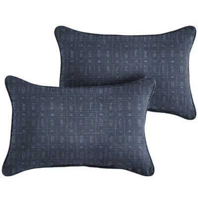 New Sunbrella 2023 Geometric Sunbrella® Outdoor Throw Pillow