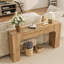 Farmhouse Console Table, Long Wood Entryway Table Behind Couch-228028255-228028252