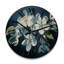 Horloge murale Apple Blossom - Monochromatique Elegance II-16943042