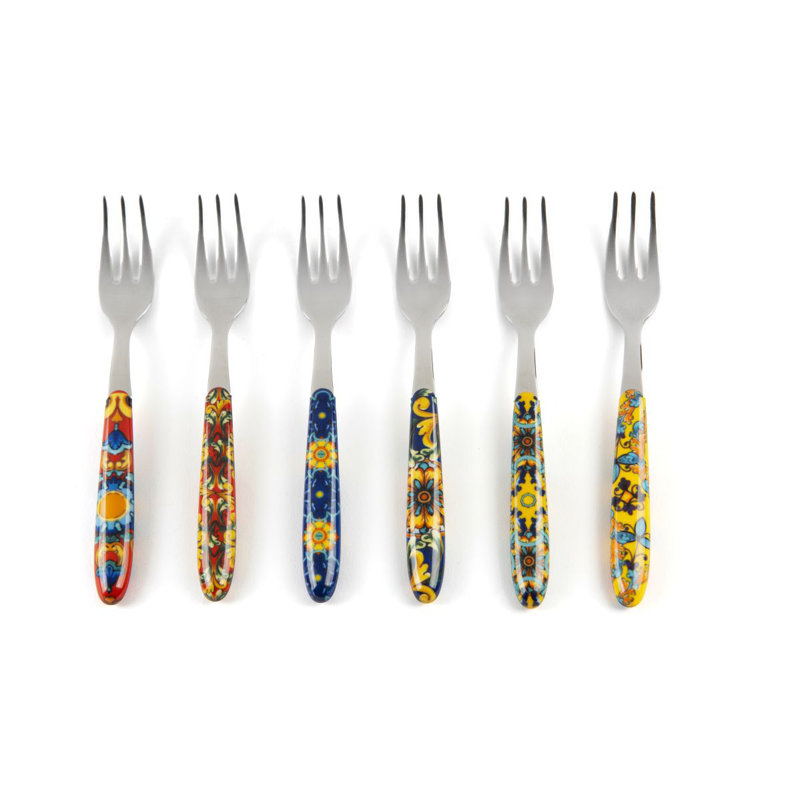 Trinacria Serving Fork