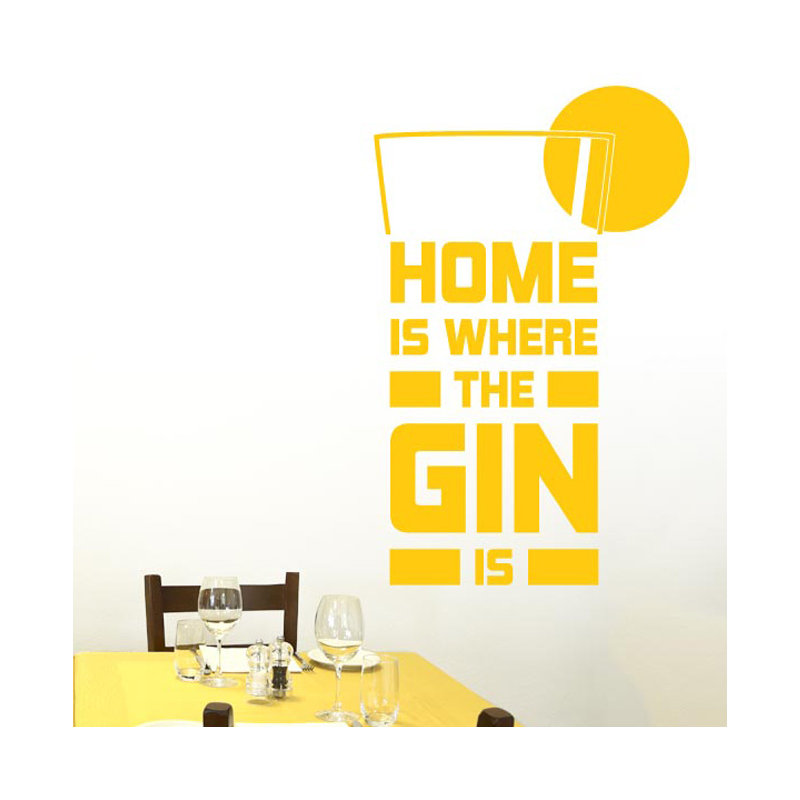 Wall Decal, Medium, Dark Yellow