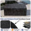 Causeuse d'extérieur en aluminium pour patio avec coussins-238077946