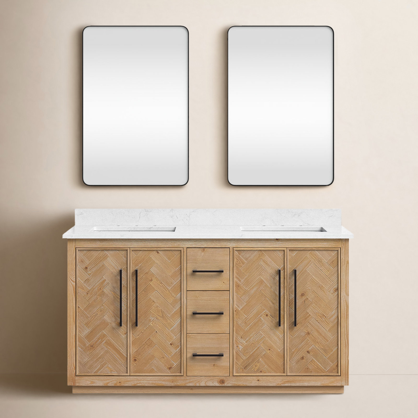 Eris 60'' Double Bathroom Vanity