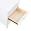 Table de chevet 2 tiroirs Weston White
