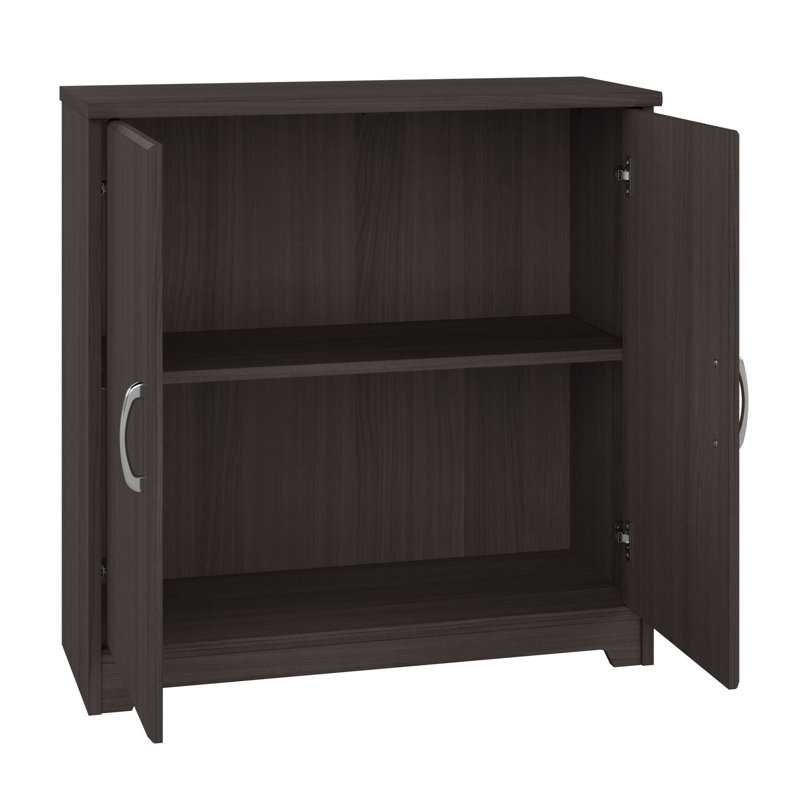 Armoire d'appoint 29,72 po de large Eivan, Gris chiné