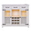 Bar ferme avec rangement Farmhouse
