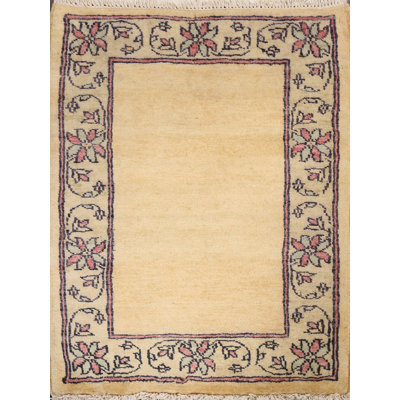 Tapis oriental noué à la main Gabbeh 2x3