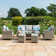 Errado Sofa Dining Set with Ice Bucket & Rising Table