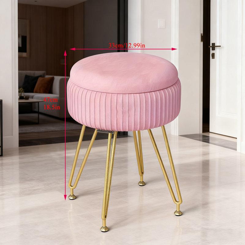 Metal Accent Stool